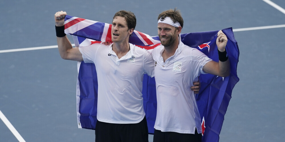 Markuss Daniels un Maikls Vīnuss.