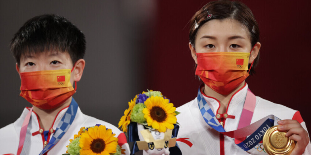 Tokijas olimpisko spēļu medaļu tabulā līdere joprojām Ķīna