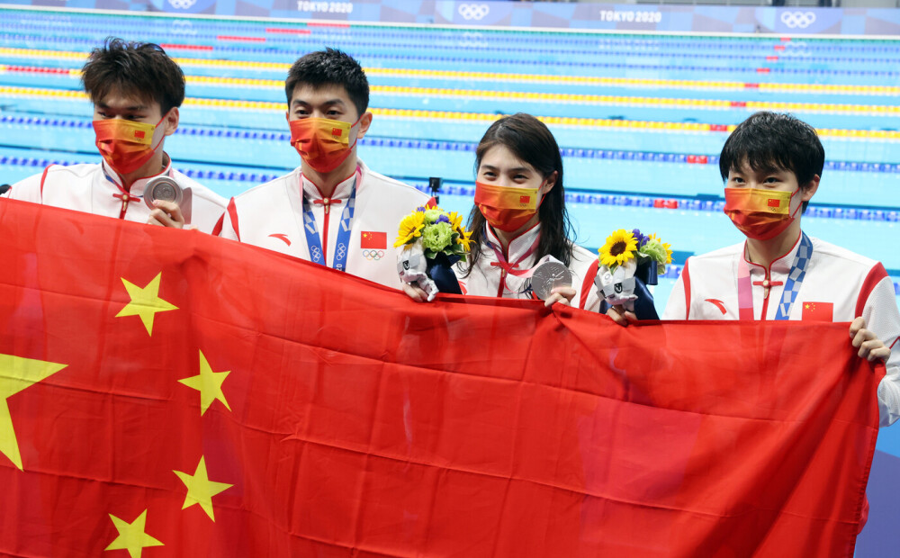 Ķīna joprojām līderpozīcijā pēc medaļu skaita Tokijas olimpiskajās spēlēs