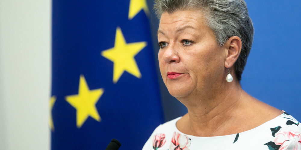 ES iekšlietu komisāre: Mums jāparāda, ka ES teritorijai nav brīvas piekļuves