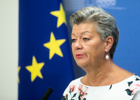 ES iekšlietu komisāre: Mums jāparāda, ka ES teritorijai nav brīvas piekļuves