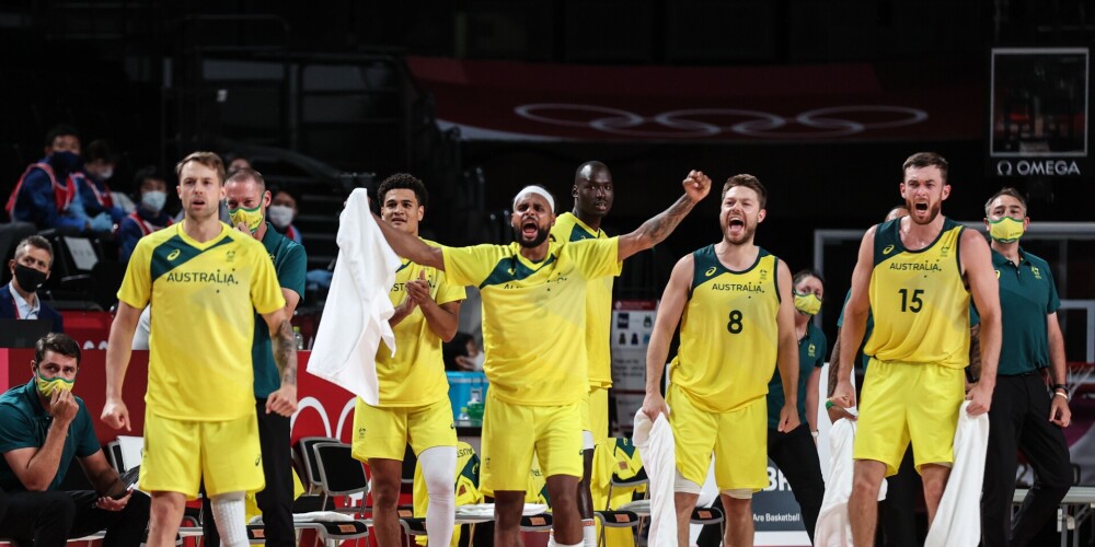 Tokijas olimpisko spēļu pusfinālā iekļūst arī Austrālijas vīriešu basketbola izlase