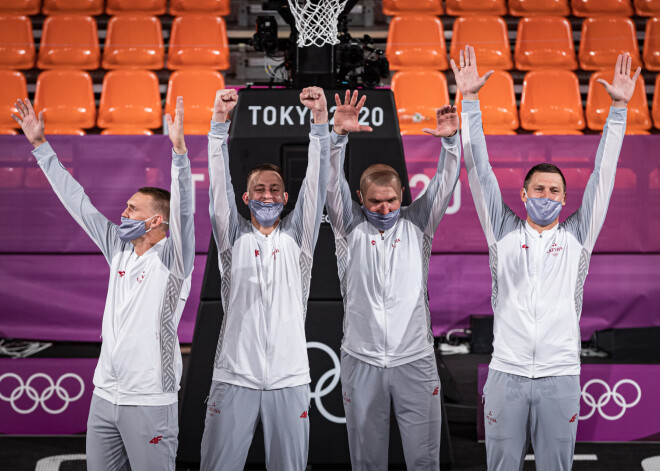 Arī pašvaldības piešķirs olimpiskā 3x3 basketbola zelta medaļniekiem prēmijas