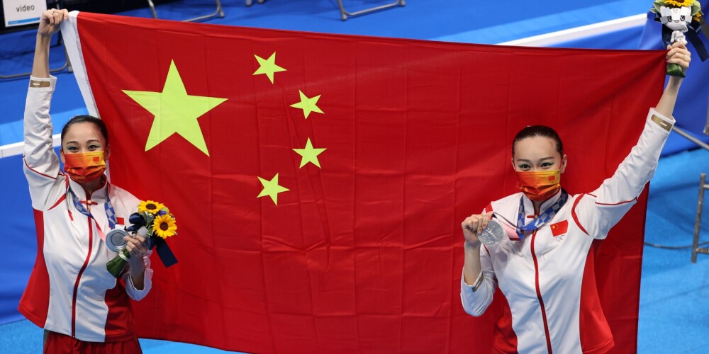 Tokijas olimpisko spēļu medaļu kopvērtējumā joprojām vadībā Ķīna