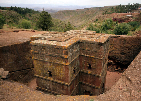 Lalibela ar tās 13.gadsimtā tapušajām baznīcām ir svēta vieta miljoniem ortodoksālo kristiešu.