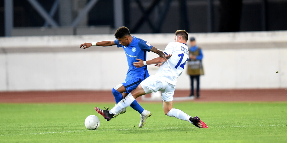 UEFA Konferences līgas kvalifikācijas trešās kārtas atbildes spēle futbolā starp FK "RFS" un "Gent" komandām "Daugavas" stadionā.