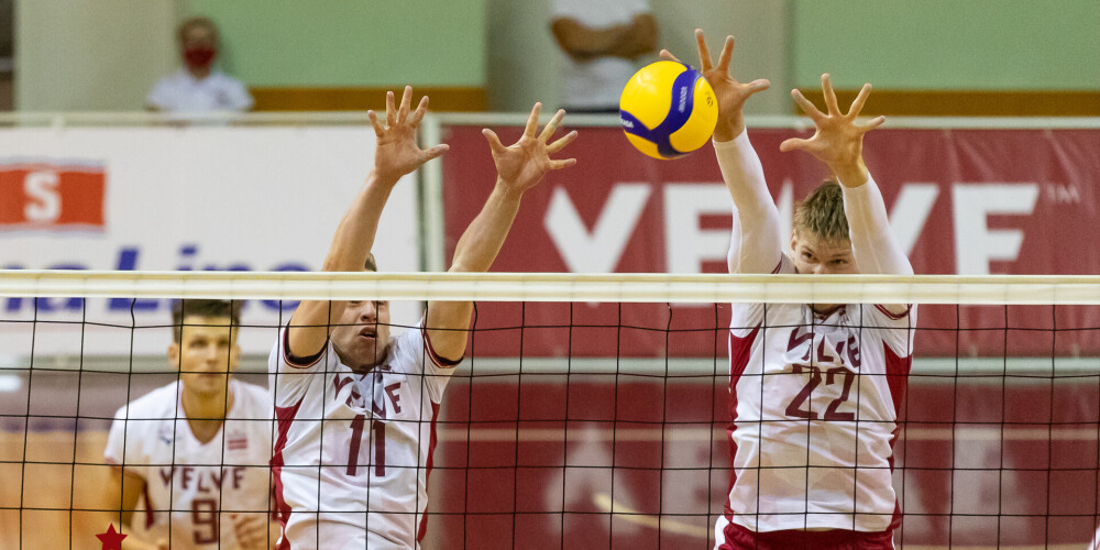 Latvijas volejbola izlase pārbaudes mačā vēlreiz zaudē spēcīgajai Čehijai