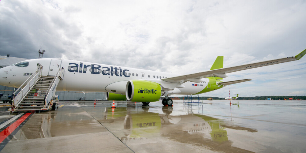 Pārsniedzot visas uzņēmuma cerības - "airBaltic" lepojas ar jauno lidmašīnu