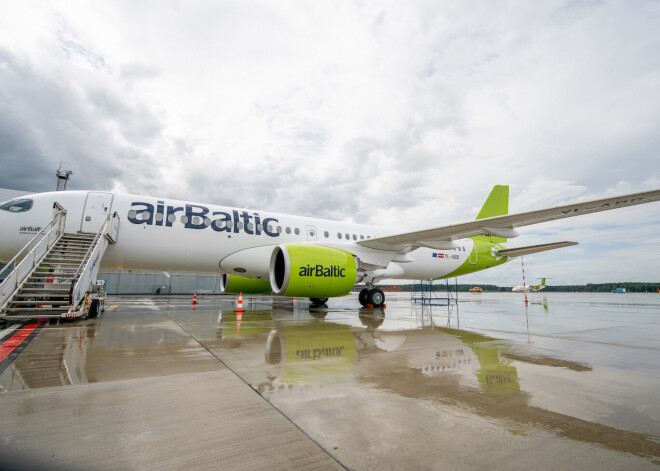 Pārsniedzot visas uzņēmuma cerības - "airBaltic" lepojas ar jauno lidmašīnu