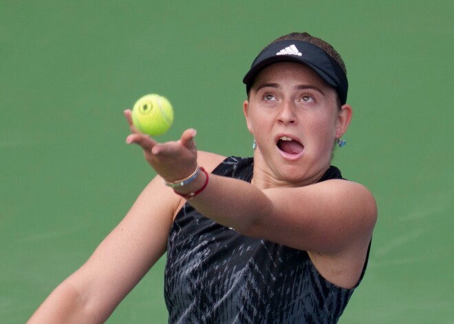 Ostapenko nepārvar Sinsinati dubultspēļu turnīra otro kārtu