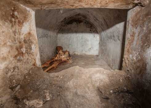 Pompeji nebeidz pārsteigt - atrastas ārkārtīgi labi saglabājušās verga mirstīgās atliekas