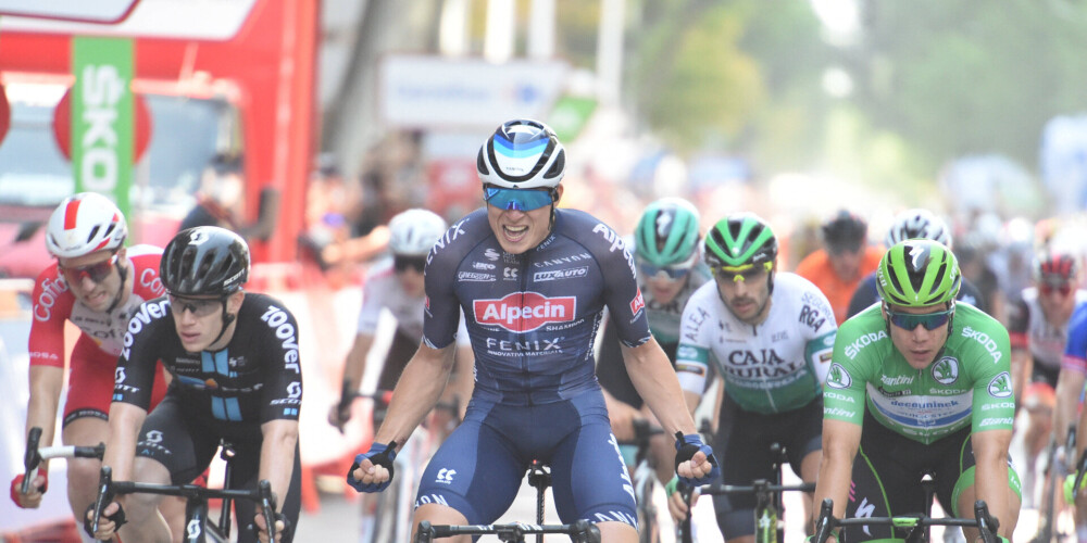 Filipsens uzvar "Vuelta a Espana" piektajā posmā; kopvērtējuma vadībā izvirzās Elisons