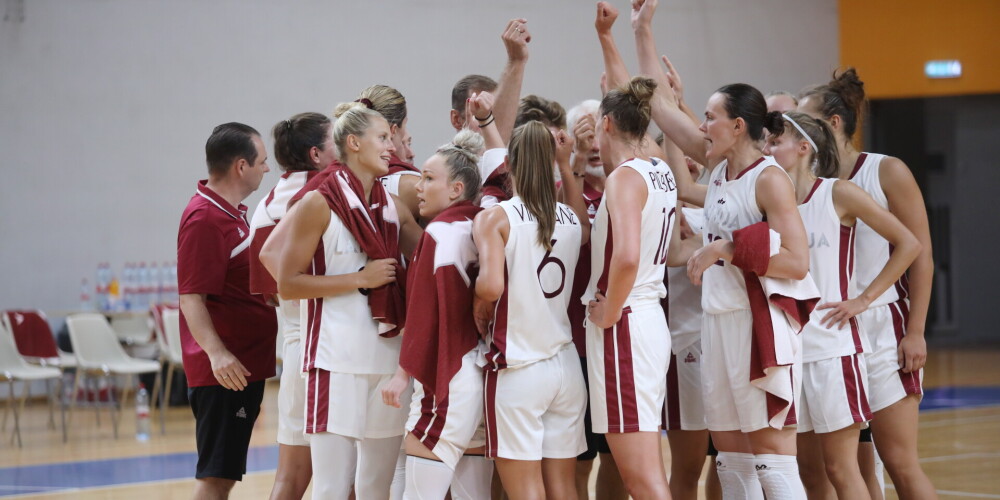 Sieviešu basketbola izlase uzzinājusi pretinieces Eiropas čempionāta kvalifikācijā