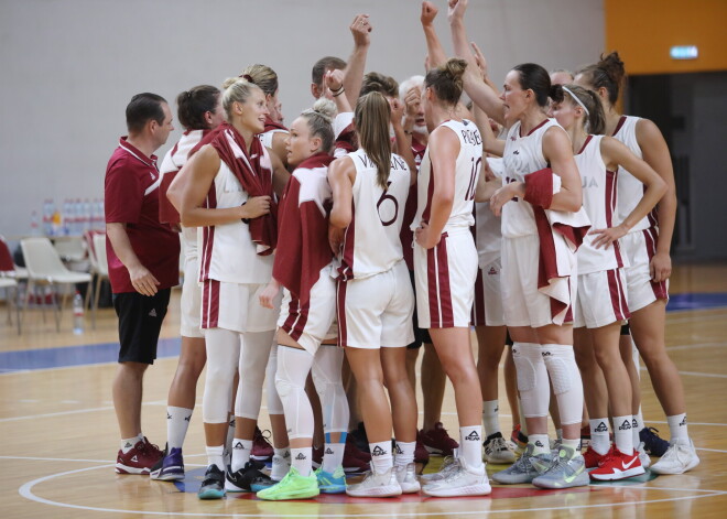 Sieviešu basketbola izlase uzzinājusi pretinieces Eiropas čempionāta kvalifikācijā