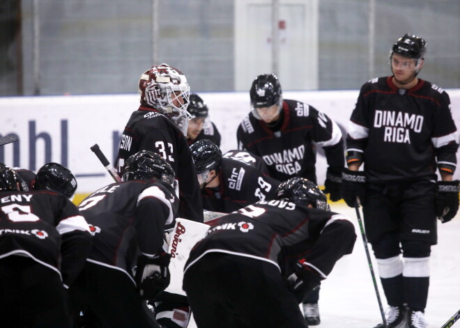 Rīgas "Dinamo" pārbaudes spēlē atkārtoti zaudē "Jokerit"