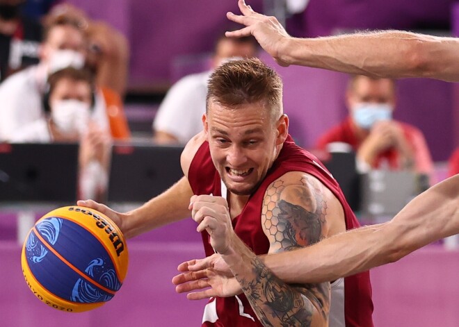 Olimpiskie čempioni 3x3 basketbolā apstājas Lozannas "Masters" turnīra ceturtdaļfinālā