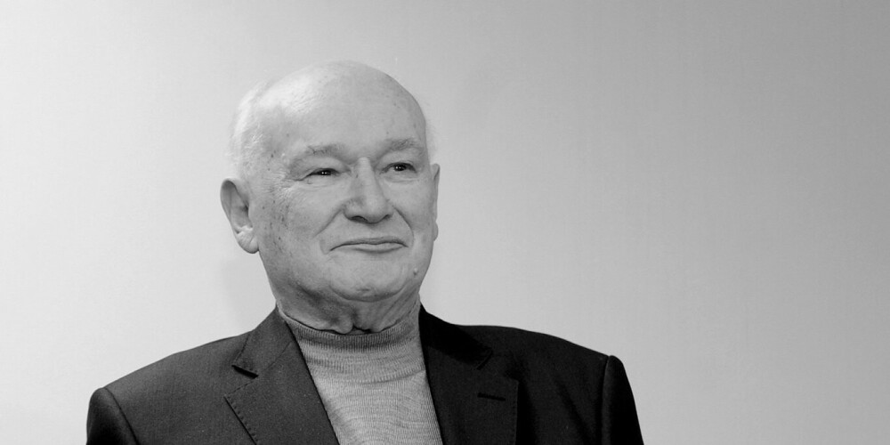 Скончался латвийский журналист, преподаватель, профессор LU Абрам Клецкин