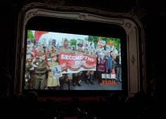 FOTO. “Splendid Palace” notikusi dokumentālās filmas “Homo Sovieticus” pirmizrāde