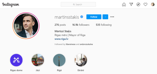 Rīgas mēra Mārtiņa Staķa “Instagram” konts pagājušās nedēļas naktī uz piektdienu piedzīvoja interneta troļļu uzbrukumu, gandrīz divas diennaktis tas bija slēgts.