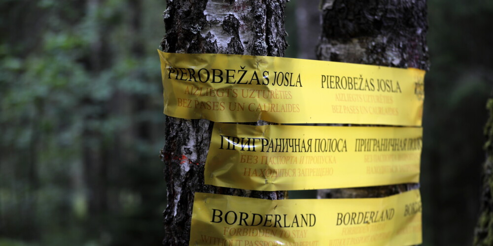 No teritorijas uz Latvijas-Baltkrievijas robežas pazuduši visi 83 patvēruma meklētāji