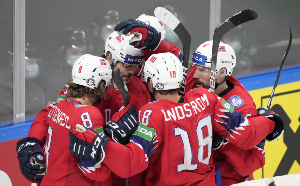 Pirmajā Pekinas olimpisko spēļu kvalifikācijas turnīru spēlē uzvar arī Norvēģijas un Slovākijas hokejisti