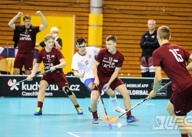 Latvijas U-19 vīriešu florbola izlase pasaules čempionātā izcīna piekto vietu