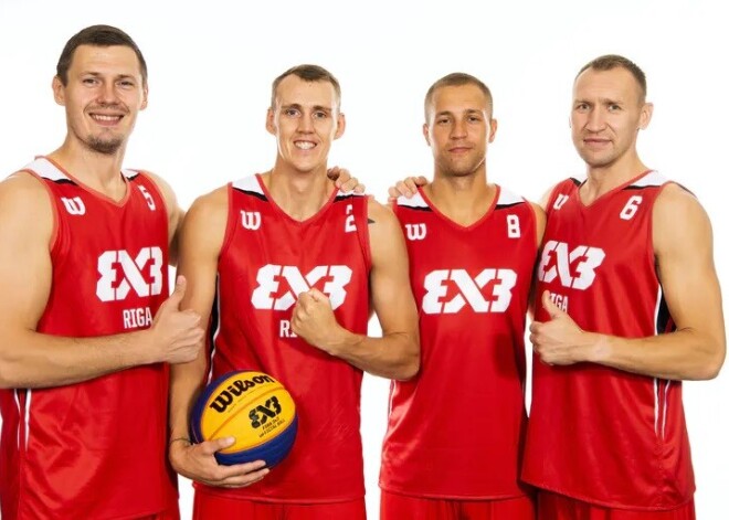 "Rīga" 3x3 basketbola komanda Pasaules tūres "Masters" posmā zaudē finālā