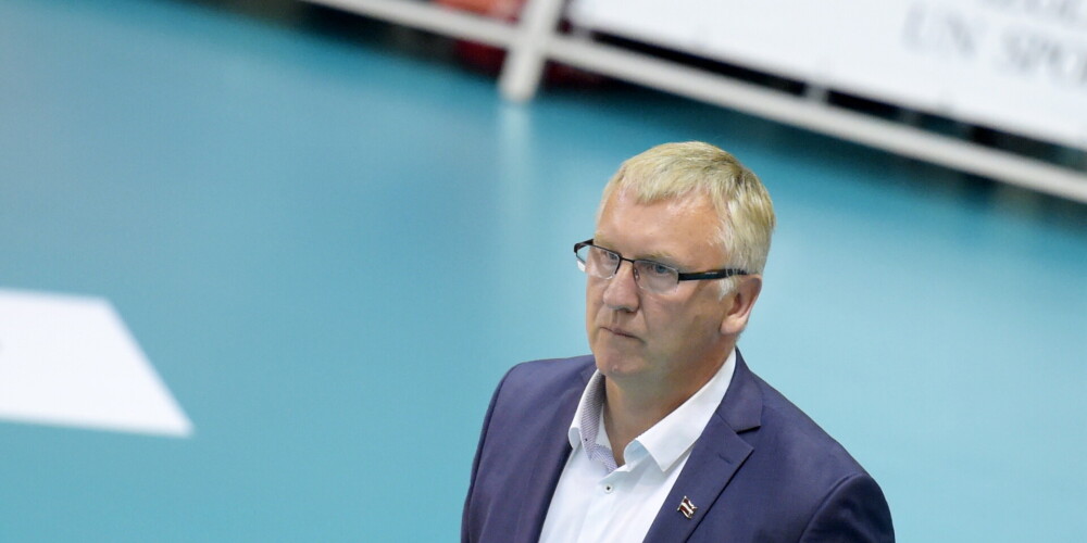 Latvijas volejbola izlase Eiropas čempionātā sapņo par izkļūšanu no grupas