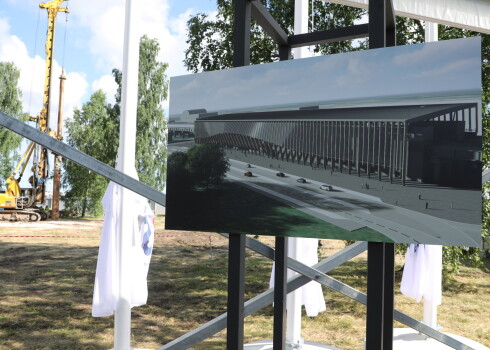 В рамках проекта Rail Baltica началось строительство первой железнодорожной эстакады