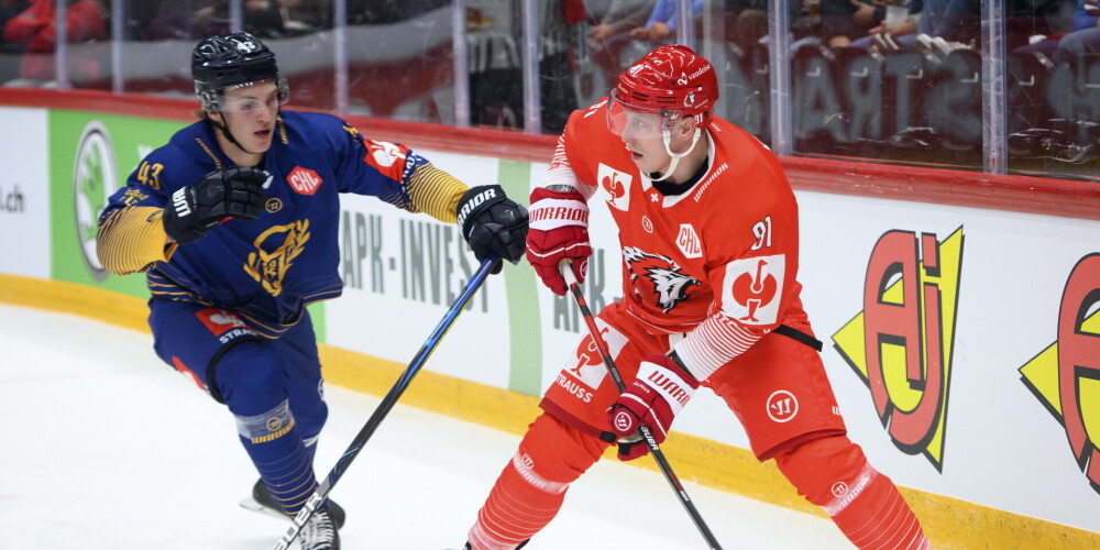 Ķēniņa un "Lausanne" uzvara IIHF Čempionu līgas mačā