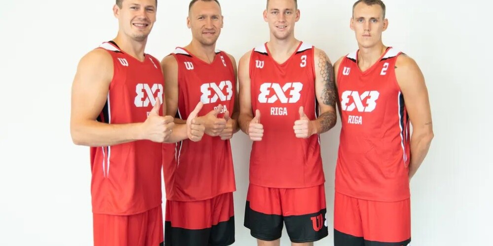 "Rīga" 3x3 basketbola komanda sīvā cīņā nepārvar Pasaules tūres Monreālas "Masters" posma ceturtdaļfinālu