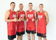 "Rīga" 3x3 basketbola komanda sīvā cīņā nepārvar Pasaules tūres Monreālas "Masters" posma ceturtdaļfinālu