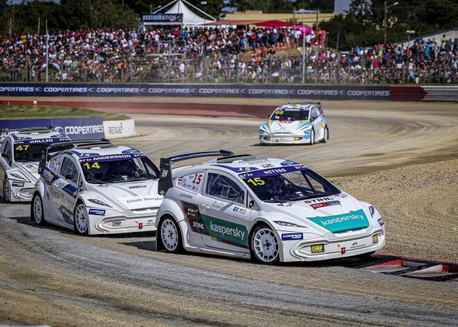 Nitišam Francijā otrā vieta "RX2e" klasē; Baumanis piektais "Euro RX1" ieskaitē