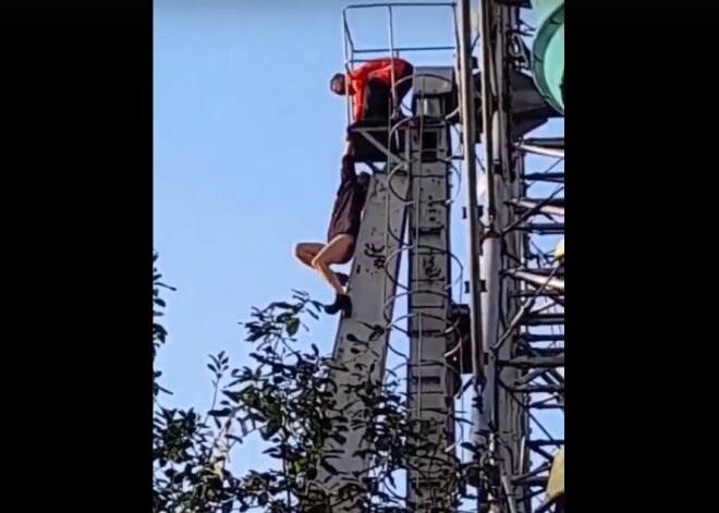 Девушка спрыгнула с колеса обозрения из-за ссоры с молодым человеком
