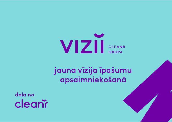 Ar ambīcijām īpašumu apsaimniekošanas jomā “Clean R” dibina jaunu uzņēmumu “Vizii”  telpu uzkopšanas biznesam