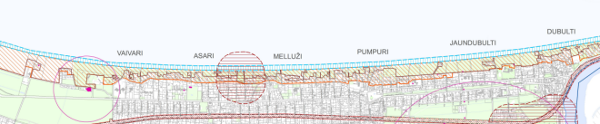 Pašreizējā Jūrmalas pilsētas teritorijas plānojumā noteiktie būvniecības apgrūtinājumi kāpu aizsargjoslā ir visnotaļ iespaidīgi.