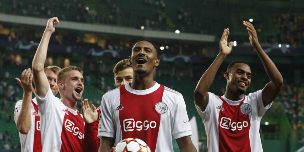 Alē iesit "pokeru" Lisabonā "Ajax" graujošā uzvarā Čempionu līgas spēlē