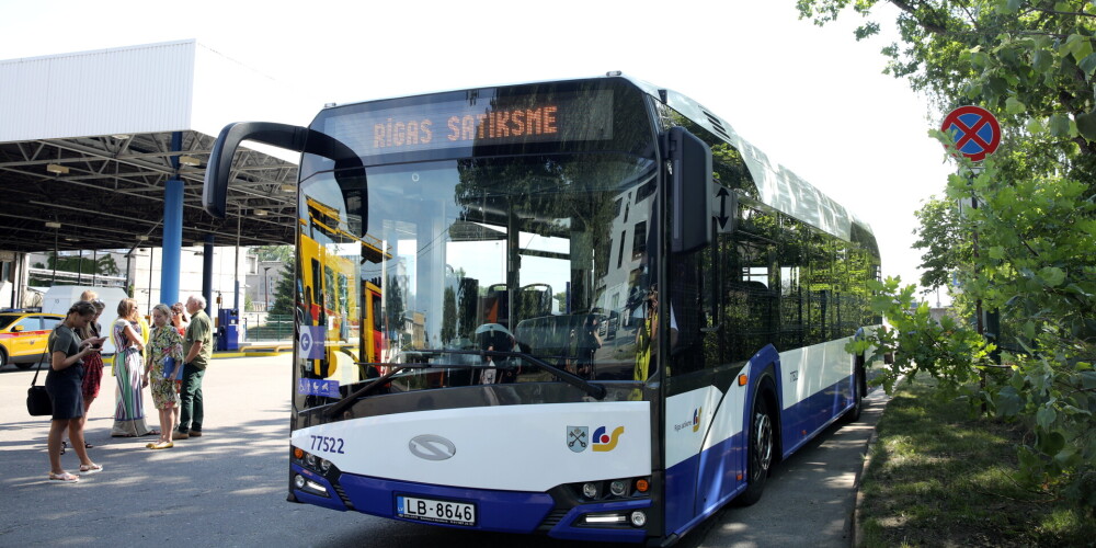 Во время веломарафона в Риге в воскресенье планируются изменения в движении общественного транспорта