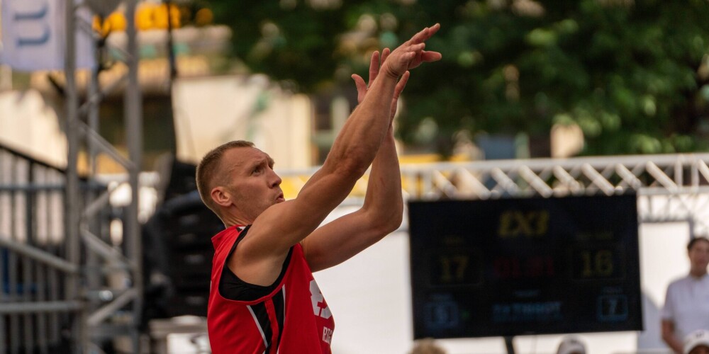 "Rīga" 3x3 basketbola komanda nepārvar ceturtdaļfinālu "Masters" posmā Prāgā