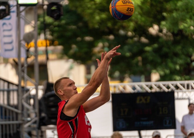 "Rīga" 3x3 basketbola komanda nepārvar ceturtdaļfinālu "Masters" posmā Prāgā