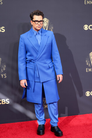 Daniel Levy attends the 73rd Primetime Emmy Awards at L.A. Live on Sunday, Sept. 19, 2021 in Los Angeles, CA. (Jay L. Clendenin / Los Angeles Times)