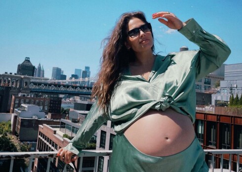 Шокированная модель plus size Эшли Грэм объявила, что беременна двойней: это мальчик и... мальчик