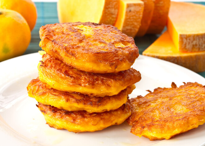 Быстрые и нереально вкусные тыквенные оладьи