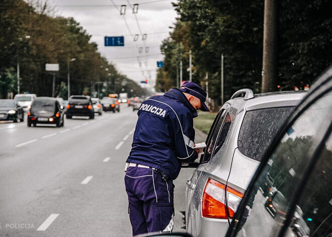 "Roadpol Drošības dienu" laikā Valsts policija fiksējusi būtiskus pārkāpumus