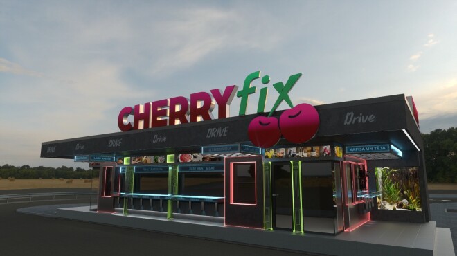 Так будет выглядеть новое заведение общественного питания CherryFix! 