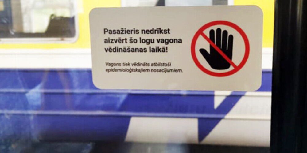 В электричке как в холодильнике: поездки в вагонах Pasažieru vilciens стали невыносимыми из-за открытых окон