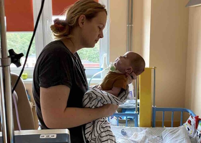 Mazā Raiena mamma Ieva Zariņa saka lielu paldies ziedotājiem: "Esam līdz sirds dziļumiem aizkustināti"