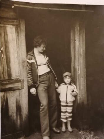 1980. gads, Dita ar tēti, režisoru Valdi Lūriņu.