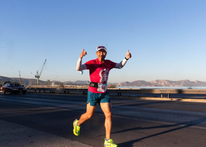 Latvijas skrējēja Džaviza uzvar Spartatlonā