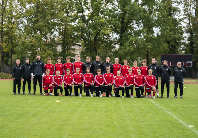 Тренировка сборной U-17